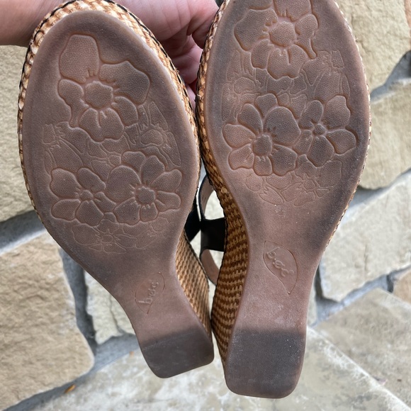 BOC Born black strap wedge heels - Picture 9 of 9